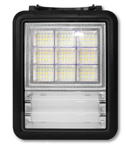 Proiector solar GD PLUS  2208A 4 tipuri de iluminare incarcare telefon putere 200W 195 LED
